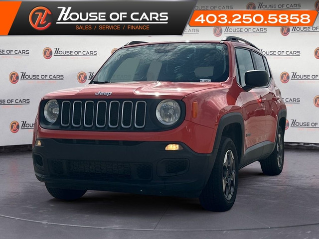  2017 Jeep Renegade Sport 4x4 WITH/ BLUETOOTH AND REMOTE START in Cars & Trucks in Calgary