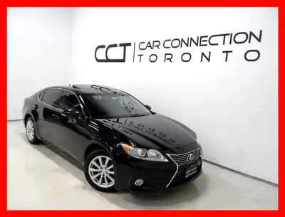 2014 LEXUS ES350 CARFAX VERIFIED, CLEAN TITLE. 228,600KM AUTOMATIC TRANSMISSION BLACK EXTERIOR ON BL...