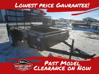 2024 Canada Trailers 5x10 Steel Side Utility