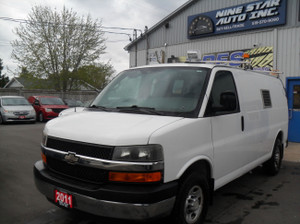 2011 Chevrolet Express 1 OWNER-DIESEL GENERATOR-SHELVING