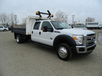 2011 FORD F550 XLT 4x4 6.7L POWER STROKE DIESEL /11.5 FT DUMP BOX ONLY 122 842 KMS (Inquiry about le... (image 4)