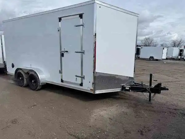 FOREST RIVER ULAFT 7X16 TANDEM AXLE RAMP DOOR in Cargo & Utility Trailers in Kingston - Image 6