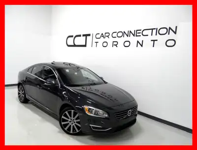2015 VOLVO S60 CARPROOF VERIFIED, CLEAN TITLE, DEALER SERVICED !!! 218,000KM HIGHWAY DRIVEN AUTOMATI...