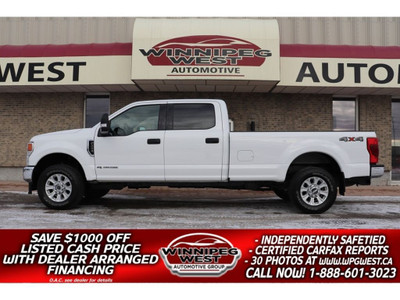  2020 Ford F-250 CREW 6.7L POWERSTROKE 4X4, 8FT BOX,LOADED & CLE