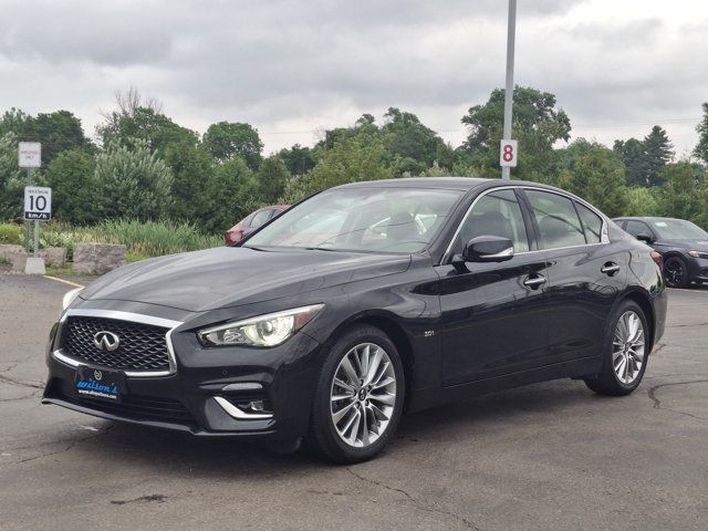 2018 INFINITI Q50 3.0t LUXE AWD | Leather | Sunroof | Navi in Cars & Trucks in Guelph