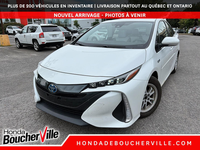 2021 Toyota PRIUS PRIME UPGRADE CUIR BLANC, SEULEMENT 34,500 KM in Cars & Trucks in Longueuil / South Shore - Image 3