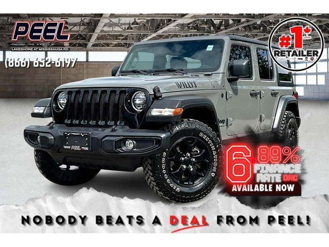 2023 Jeep Wrangler Willys 4Dr | Alpine NAV | DualTop | Tow Pkg | in Cars & Trucks in Mississauga / Peel Region