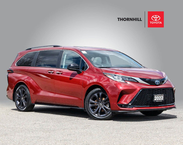 2022 Toyota Sienna XSE 7-Passenger 4 NEW TIRES | 4-ZONE INDEP... in Cars & Trucks in City of Toronto