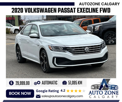 2020 Volkswagen Passat Execline FWD