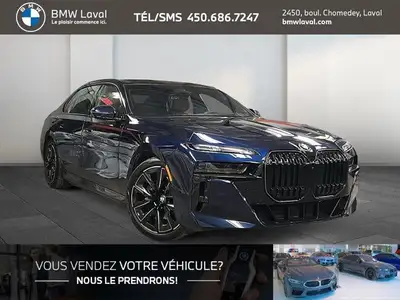 2024 BMW i7 xDrive60, Groupe Superieur, Groupe M Sport Pro! * Groupe Superieur * Sièges avant massan...