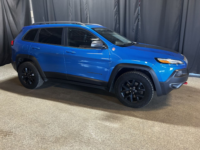 2018 Jeep Cherokee Trailhawk Leather Plus dans Autos et camions  à Ville d’Edmonton - Image 3