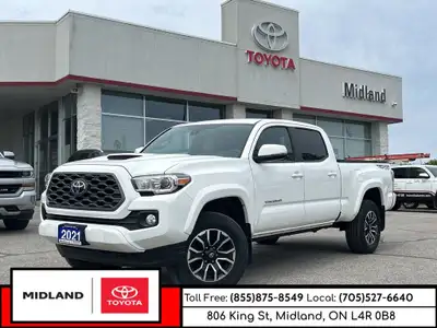 2021 Toyota Tacoma TRD Sport with NO REPORTED ACCIDENTS. This truck features Keyless Entry - Power D...