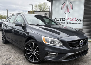 2018 Volvo V60 **T5 DYNAMIC+CUIR+PANO+AWD**