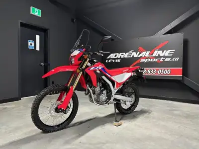 2022 Honda CRF300LA HONDA CRF300LA 2022 SEULEMENT 994 KILOMÈTRES. PARE-BRISE. FINANCEMENT DISPONIBLE...
