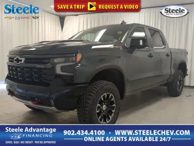 A power player, our 2025 Chevrolet Silverado 1500 ZR2 Crew Cab 4X4 Short Bed delivers incredible cap...