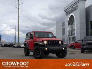 2021 Jeep Wrangler Willys Sport-Rock Rails-Trac-Loc-Back-Up Cam-Media Hub & More