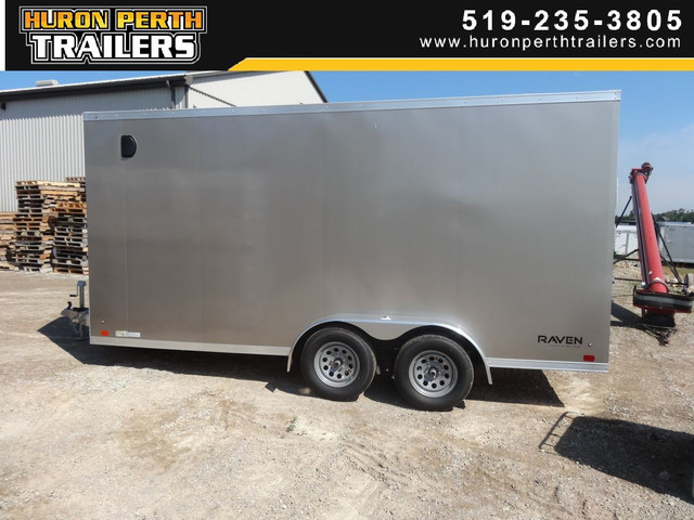2023 ATC Raven 7x16+2 Enclosed Aluminum Trailer  in Cargo & Utility Trailers in London - Image 4