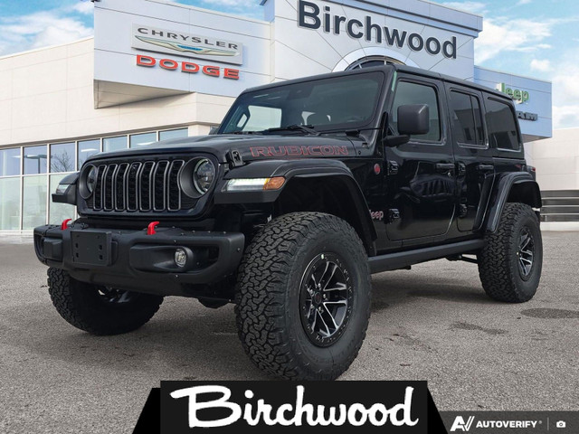 2025 Jeep WRANGLER 4-Door RUBICON X in Cars & Trucks in Winnipeg