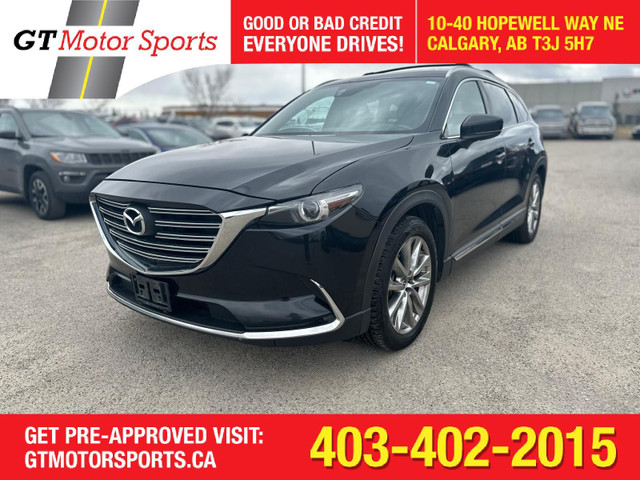 2017 Mazda CX-9 GRAND TOURING | 7 PASSENGER | LEATHER | $0 DOWN in Cars & Trucks in Calgary