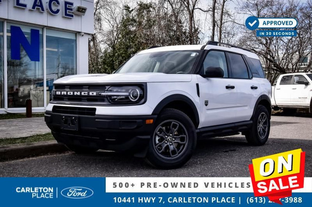 2024 Ford Bronco Sport Big Bend - Small Town Feel Big City Deal in Cars & Trucks in Ottawa