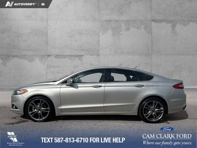 2016 Ford Fusion Titanium HEATED / COOLED LEATHER SEATS | HEA... in Cars & Trucks in Red Deer - Image 4