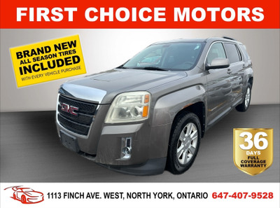 2011 GMC TERRAIN SLE2 ~AUTOMATIC, FULLY CERTIFIED WITH WARRANTY!