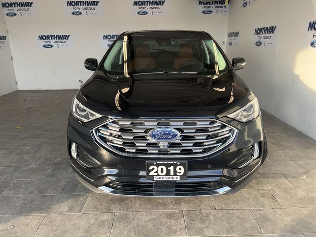 2019 Ford Edge TITANIUM PLUS PKG | AWD | LEATHER |PANO ROOF |NAV in Cars & Trucks in Brantford - Image 3