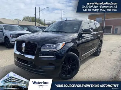 **WE WILL BEAT ANY DEALER IN THE CITY** Infinite Black Metallic Clearcoat 2024 Lincoln Navigator Res...