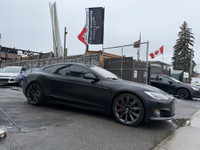 This sleek 2018 Tesla Model S in black is a stylish and eco-friendly choice for your next ride. With... (image 3)