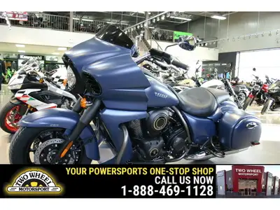 Save $1500 off of retail - limited time offer. It may look like a custom V-twin bagger, but the Vulc...