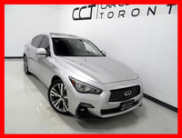 2019 INFINITI Q50S SIGNATURE EDITION CARFAX VERIFIED, CLEAN TITLE 77,000KM AUTOMATIC TRANSMISSION SI... (image 1)