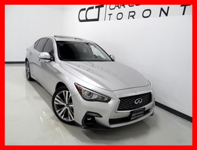 2019 INFINITI Q50 S 3.0T *NAVI/BACKUP CAM/LEATHER/SUNROOF/LOADED in Cars & Trucks in City of Toronto - Image 2