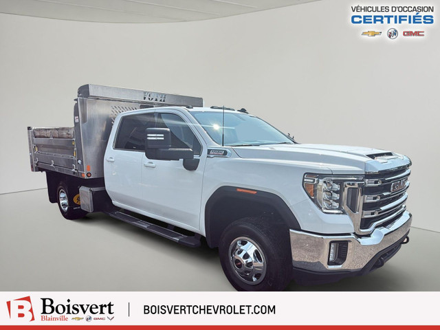 GMC Sierra 3500/SLE/4X4/DIESEL/CREW/BENNE DOMPEUR/CAMERA in Cars & Trucks in Laval / North Shore - Image 3