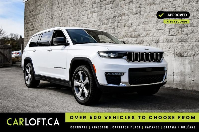 2021 Jeep Grand Cherokee L Limited • HEATED SEATS • PREM. AUDIO in Cars & Trucks in Ottawa