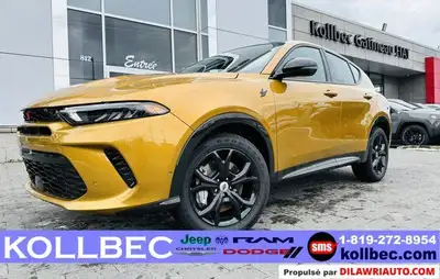 This Dodge Hornet delivers a Intercooled Turbo Gas/Electric I-4 1.3 L/81 engine powering this Automa...