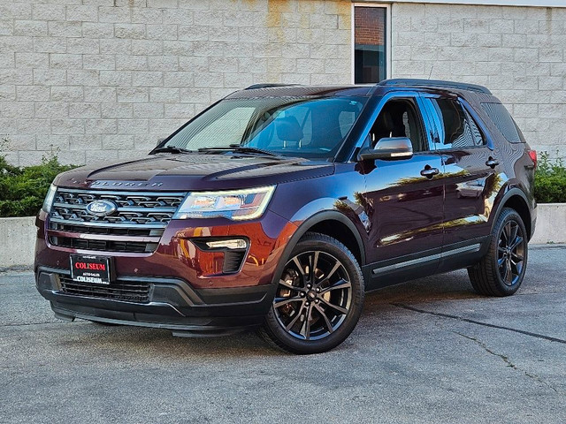 2019 Ford Explorer XLT 4WD 7 PASSENGER-LEATHER-PANO ROOF-NAVI-CA in Cars & Trucks in City of Toronto - Image 2