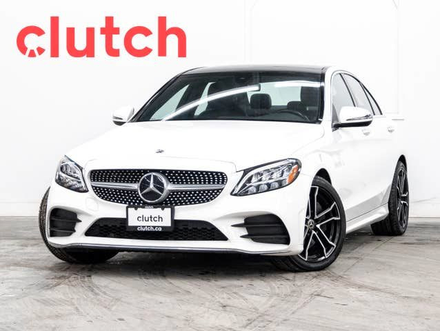 2019 Mercedes-Benz C-Class C 300 4Matic AWD w/ Apple CarPlay & A in Cars & Trucks in City of Toronto