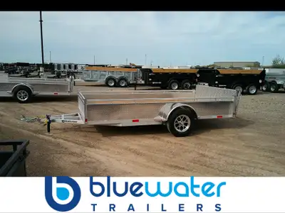 Canadian Mennonite Built Single Axle Aluminum Utility Trailer is $4,490.00 ! Ord: E1472-3705 - Ser:...