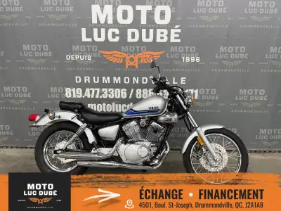 Yamaha V-Star 250 2019 SEULEMENT 1 872 KM NOUS OFFRONS UNE GARANTIE DE 30 JOURS OU 1700KM GARANTIES...
