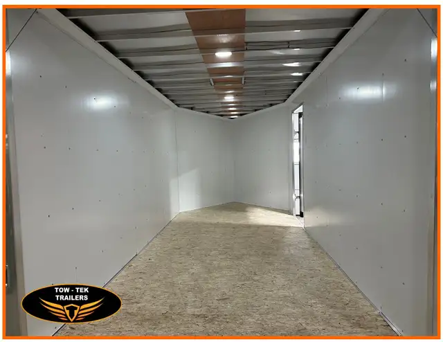 2025 Tow Tek  7 x 16 Transcend Deluxe, White ACM Walls, Spoiler! in Cargo & Utility Trailers in Mississauga / Peel Region - Image 4