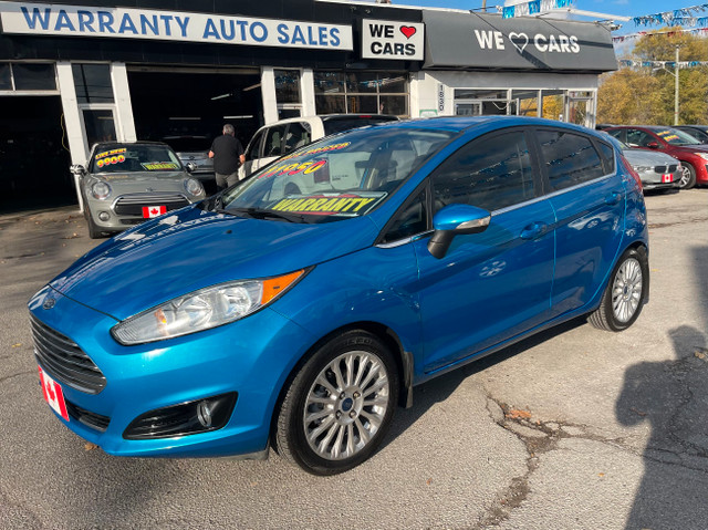 2014 Ford Fiesta TITANIUM BT REV CAM SUNROOF HEAT LEATHER...NICE in Cars & Trucks in City of Toronto - Image 2
