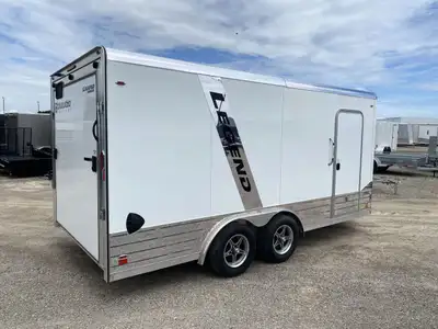 Legend 8 Wide Aluminum Deluxe V-Nose Trailer is $17,910.00 ! Ord: 63127 - Ser: 5WMBE1929R1011205 Mod...
