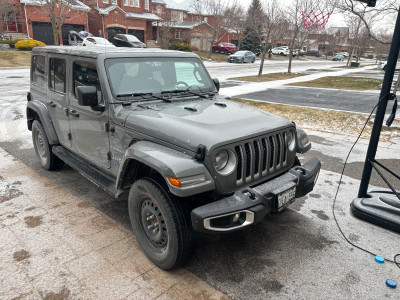 Lease Take over - 2021 Jeep Wrangler Unlimited Sahara 4xe