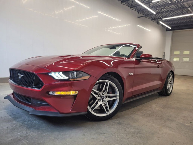 2018 Ford Mustang GT Premium***Performance package***Convertible in Cars & Trucks in Thetford Mines