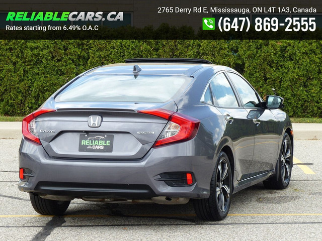 2016 Honda Civic TOURING | Certified | Leather | Navi in Cars & Trucks in Mississauga / Peel Region - Image 4