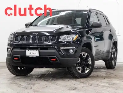 2018 Jeep Compass Trailhawk 4WD w/ Uconnect, Apple CarPlay & And