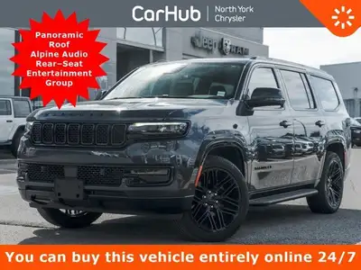 Travel in sophisticated style with this Jeep Wagoneer. It boasts a Twin Turbo Regular Unleaded I-6 3...