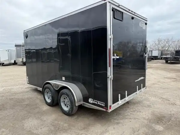 JENSEN GATOR ELITE 7X14-7K TANDEM AXLE RAMP DOOR in Cargo & Utility Trailers in Oshawa / Durham Region - Image 3