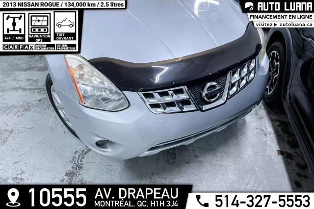 2013 NISSAN Rogue SV AWD/NAVIGATION/TOIT/CAMERA/UN PROPIETAIRE in Cars & Trucks in City of Montréal - Image 2