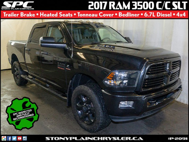 2017 RAM 3500 4WD Crew Cab 6.4 Ft Box SLT for sale in Cars & Trucks in St. Albert